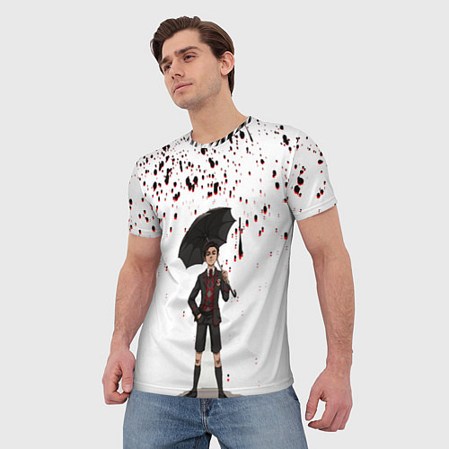 Мужская футболка Академия Амбрелла / 3D-принт – фото 3