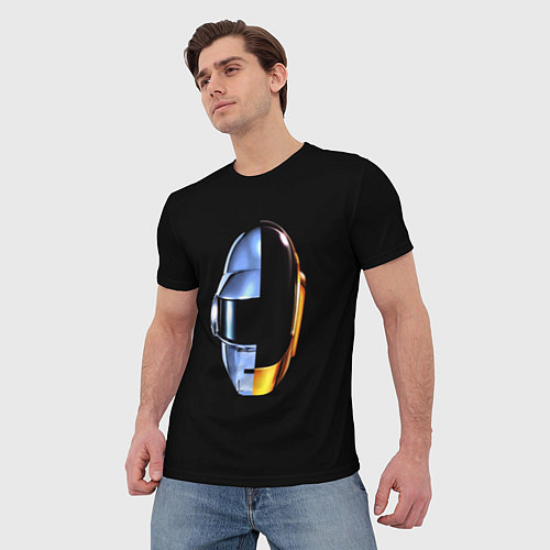 Мужская футболка Daft Punk / 3D-принт – фото 3