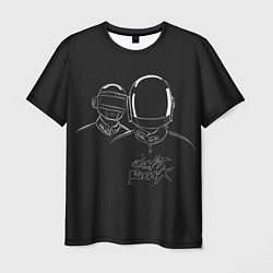 Футболка мужская Daft Punk, цвет: 3D-принт