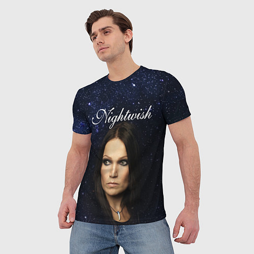 Мужская футболка Nightwish Tarja Turunen Z / 3D-принт – фото 3