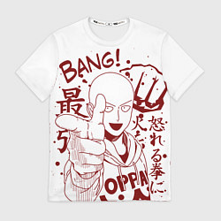 Футболка мужская One-Punch Man, цвет: 3D-принт