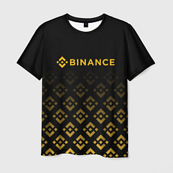 Футболка мужская BINANCE БИНАНС БИРЖА, цвет: 3D-принт