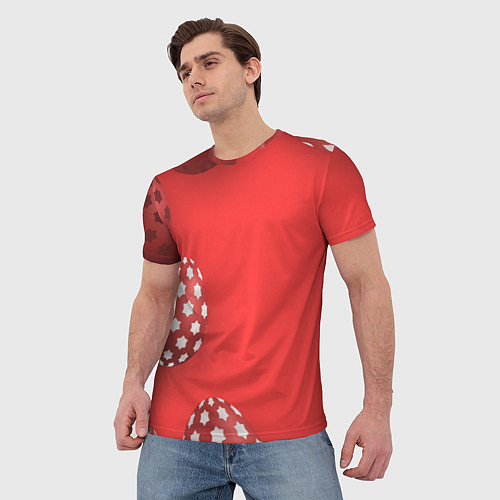 Мужская футболка Пасха / 3D-принт – фото 3