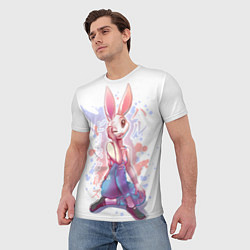 Футболка мужская BEASTARS, Хару, цвет: 3D-принт — фото 2