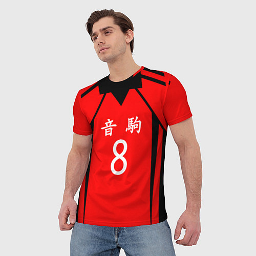 Мужская футболка НЕКОМА 8 NEKOMA / 3D-принт – фото 3