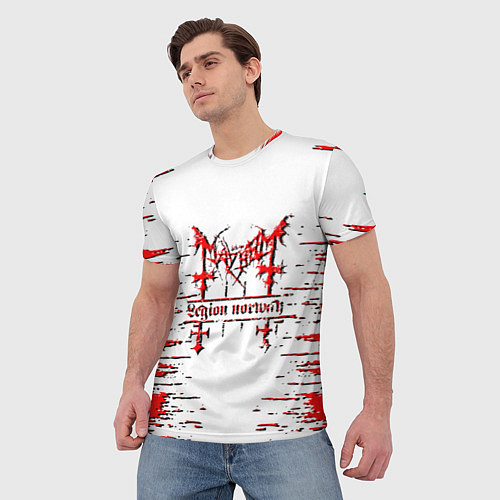 Мужская футболка Mayhem / 3D-принт – фото 3