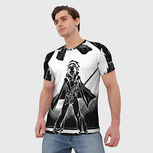 Мужская футболка Шаман Кинг / 3D-принт – фото 3