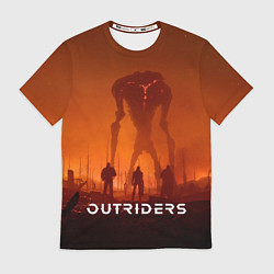 Футболка мужская Outriders, цвет: 3D-принт