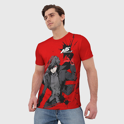 Мужская футболка Joker / 3D-принт – фото 3