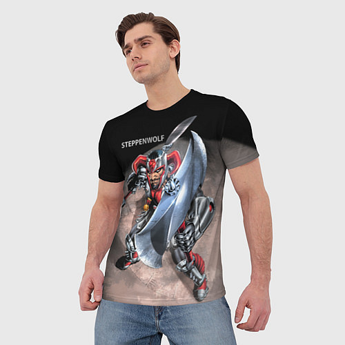 Мужская футболка Степпенвулф из комиксов / 3D-принт – фото 3
