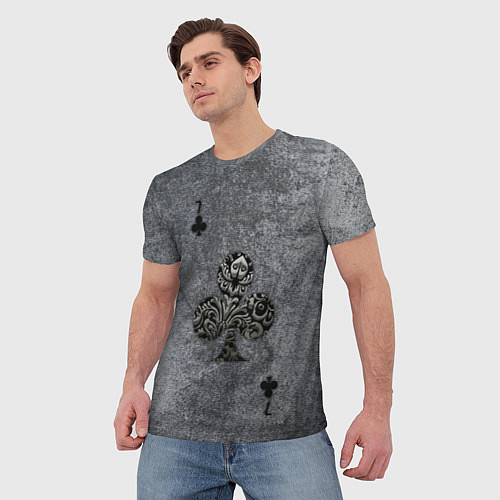 Мужская футболка Сёмерка Треф / 3D-принт – фото 3