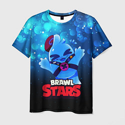 Футболка мужская Сквик Squeak Brawl Stars, цвет: 3D-принт
