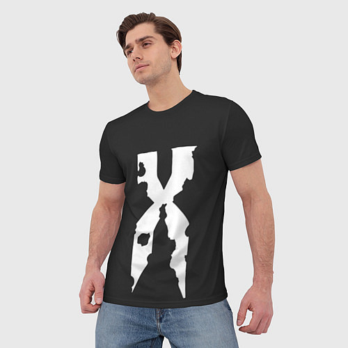 Мужская футболка The X / 3D-принт – фото 3