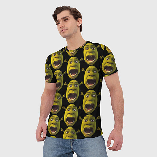 Мужская футболка Шрек навсегда / 3D-принт – фото 3
