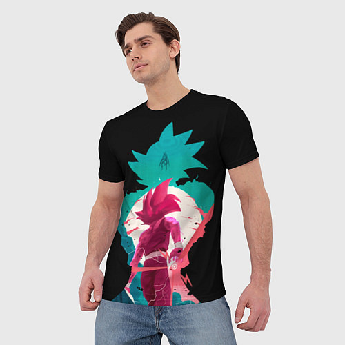 Мужская футболка Goku boys / 3D-принт – фото 3