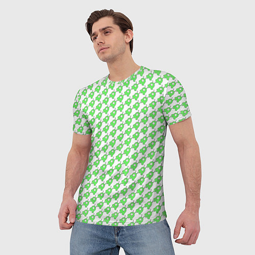 Мужская футболка Мозговые слизни / 3D-принт – фото 3
