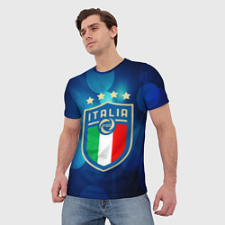 Футболка мужская Сборная Италии, цвет: 3D-принт — фото 2
