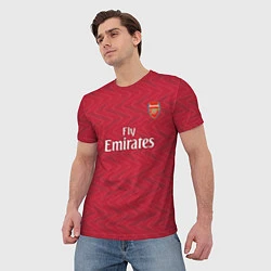 Футболка мужская Г Мхитарян футболка Арсенал, цвет: 3D-принт — фото 2