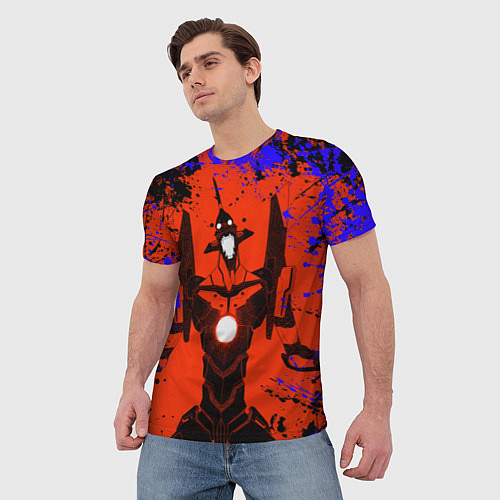 Мужская футболка Евангелион Evangelion / 3D-принт – фото 3