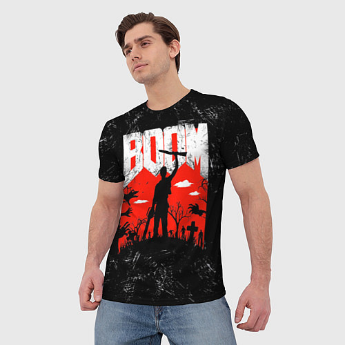 Мужская футболка Зловещие мертвецы / 3D-принт – фото 3