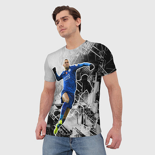 Мужская футболка Прыжок / 3D-принт – фото 3