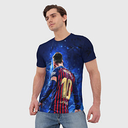 Футболка мужская Leo Messi Лео Месси 10, цвет: 3D-принт — фото 2