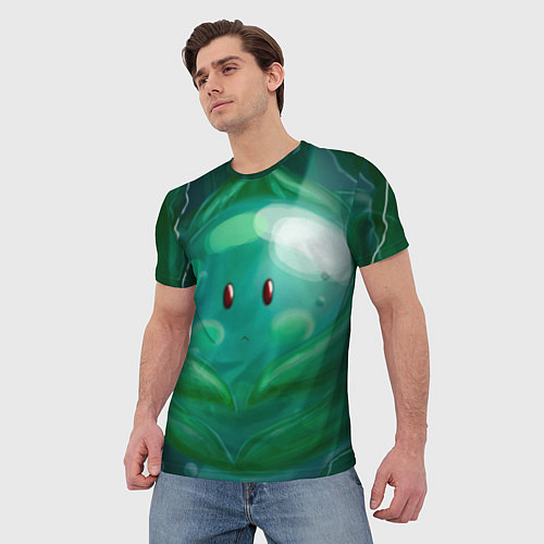 Мужская футболка Водяной дух / 3D-принт – фото 3