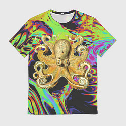 Футболка мужская Octopus Ink, цвет: 3D-принт