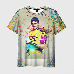 Футболка мужская Iker Casillas, цвет: 3D-принт