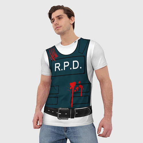 Мужская футболка Форма RPD / 3D-принт – фото 3