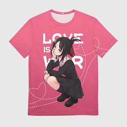 Футболка мужская Love is war, цвет: 3D-принт