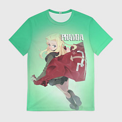 Футболка мужская Pravda, цвет: 3D-принт