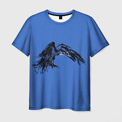 Футболка мужская Тень ворона, цвет: 3D-принт