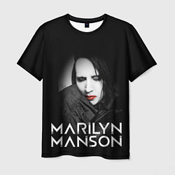 Футболка мужская MARILYN MANSON, цвет: 3D-принт