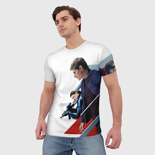 Мужская футболка Mission: Impossible Art / 3D-принт – фото 3