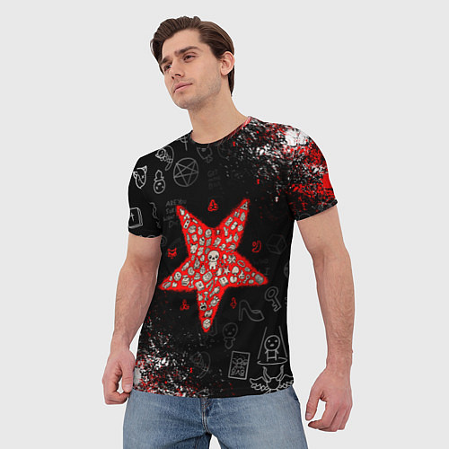 Мужская футболка The Binding of Isaac ИСААК / 3D-принт – фото 3