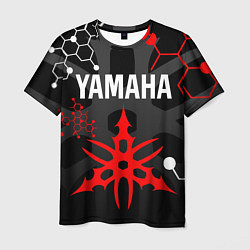 Футболка мужская YAMAHA ЯМАХА МОТОСПОРТ, цвет: 3D-принт