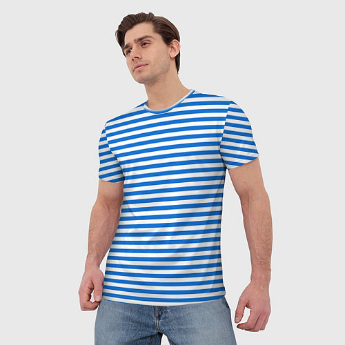 Мужская футболка Морская униформа / 3D-принт – фото 3