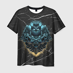 Футболка мужская Owl king, цвет: 3D-принт