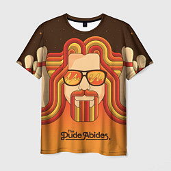 Футболка мужская The Dude Abides, цвет: 3D-принт