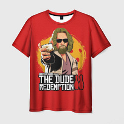 Футболка мужская The dude redemption, цвет: 3D-принт