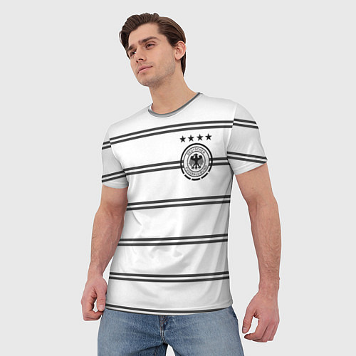 Мужская футболка Сборная Германии Евро 2020 / 3D-принт – фото 3