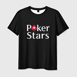 Футболка мужская Poker Stars, цвет: 3D-принт