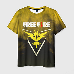 Футболка мужская FREEFIRE YELLOW SMOKE Z, цвет: 3D-принт