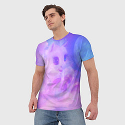 Футболка мужская Пони в облаках, цвет: 3D-принт — фото 2