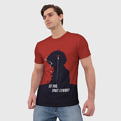 Футболка мужская Cowboy Bebop - Spike, цвет: 3D-принт — фото 2
