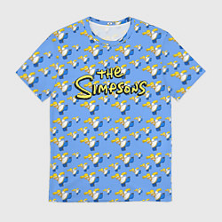 Футболка мужская Gomers pattern, цвет: 3D-принт