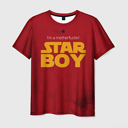 Футболка мужская The Weeknd - Star Boy, цвет: 3D-принт