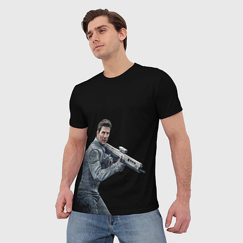 Мужская футболка Том Круз / 3D-принт – фото 3
