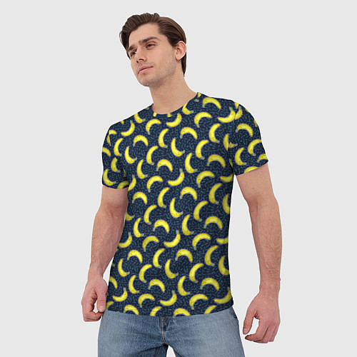 Мужская футболка Бананы / 3D-принт – фото 3